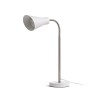 RENDL настолна лампа ANIKA stolní matná bílá matný nikl 230V LED E27 15W R13905 5