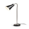 RENDL stolní lampa ANIKA stolní matná černá matný nikl 230V LED E27 15W R13906 2