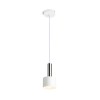 RENDL függő lámpatest GIULIA 12 függő lámpa fehér króm 230V LED E27 11W R13908 1