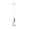 RENDL függő lámpatest GIULIA 12 függő lámpa fehér króm 230V LED E27 11W R13908 3