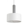 RENDL hanglamp GIULIA 20 hanglamp wit chroom 230V LED E27 15W R13910 3