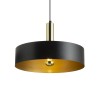 RENDL függő lámpatest GIULIA 40 függő lámpa fekete/aranybarna sárgaréz 230V LED E27 30W R13913 6
