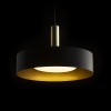 RENDL függő lámpatest GIULIA 40 függő lámpa fekete/aranybarna sárgaréz 230V LED E27 30W R13913 2