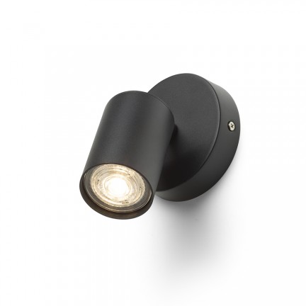RENDL spot lámpa DUDE R felületre szerelhető fekete 230V LED GU10 9W R13919 1
