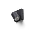 RENDL bodové světlo DUDE SQ přisazená černá 230V LED GU10 9W R13921 6
