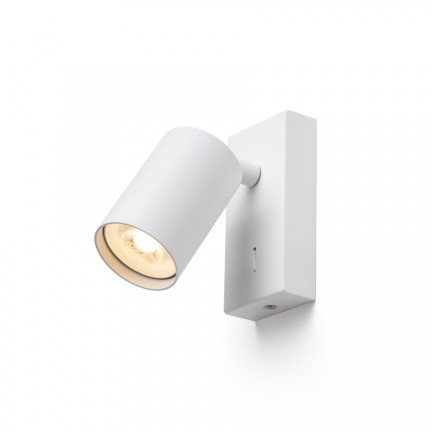RENDL spot DUDE murale blanc 230V LED GU10 9W R13924 1