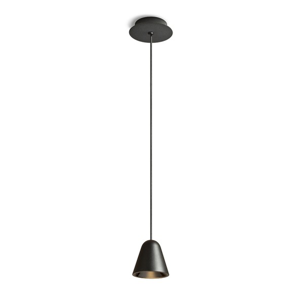 RENDL lámpara colgante STIG colgante negro 230V LED 6.8W 34° 3000K R13940 1