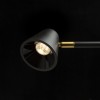 RENDL lámpara de pie STIG en pie negro 230V LED 8.4W 34° 3000K R13942 4