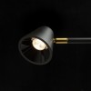 RENDL lámpara de pie STIG en pie negro 230V LED 8.4W 34° 3000K R13942 3