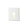 RENDL lumină de podea MEMPHIS SQ încastrat în perete alb 230V LED 3W 60° 3000K R13954 2