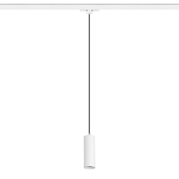 RENDL 3-Phasen-Lichtsysteme MAVRO für 3-Phasen-Stromschiene Pendelleuchte weiß 230V LED 12W 38° 3000K R13983 1