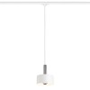 RENDL 3-Phasen-Lichtsysteme GIULIA 20 für 3-Phasen-Stromschiene weiß Chrom 230V LED E27 15W R13992 2
