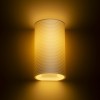 RENDL lampa de perete CALLUM RR4 250 de perete alb Eco PLA 230V LED E27 15W R13997 6