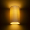 RENDL lámpara de pared CALLUM RL2 250 de pared blanco Eco PLA 230V LED E27 15W R13998 6