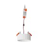 RENDL Ugradbena svjetiljka MARENGA RL1 40 ugradna bijela Eco PLA 230V LED 6W 3000K R14005 6