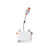 RENDL mennyezeti lámpa MARENGA SQR3 60 süllyesztett lámpa fehér Eco PLA 230V LED 6W 3000K R14017 6