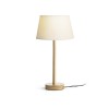 RENDL lámpara de mesa MAUI/ALVIS 24 de mesa blanco crema madera 230V LED E27 7W R14033 2