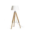 RENDL lampadaire ALVIS/AMBITUS 46 lampadaire blanc crème bambou 230V LED E27 15W R14044 2