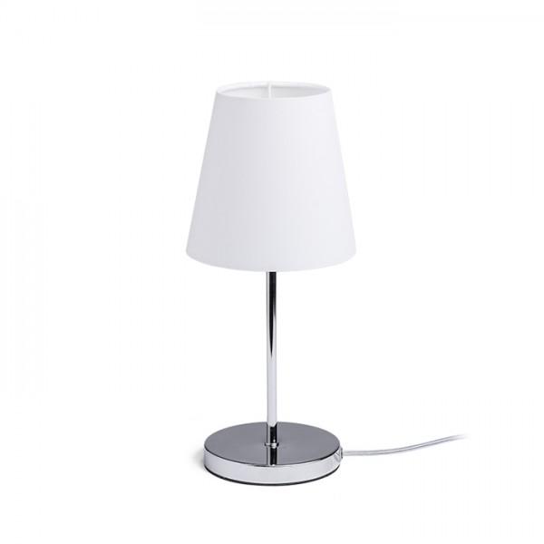 RENDL lampa de masă NYC/CONNY 15/15 de masă poligot alb/crom 230V LED E27 11W R14047 1
