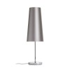 RENDL bordlampe NYC/CONNY 15/30 bordlampe Monaco duegrå/sølv PVC/krom 230V LED E27 11W R14051 1