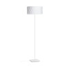 RENDL lámpara de pie CORTINA/JAKARANDA en pie blanco/blanco textil/metal 230V LED E27 15W R14069 1
