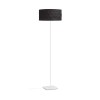 RENDL lámpara de pie CORTINA/JAKARANDA en pie negro/blanco textil/metal 230V LED E27 15W R14070 1