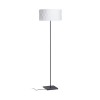 RENDL lámpara de pie CORTINA/JAKARANDA en pie blanco/negro textil/metal 230V LED E27 15W R14071 1