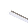 RENDL Tira LED LED PROFILE G montadas en superficie 1m blanco acrílico mate/aluminio R14086 2