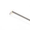 RENDL Tira LED LED PROFILE G montadas en superficie 1m blanco acrílico mate/aluminio R14086 3