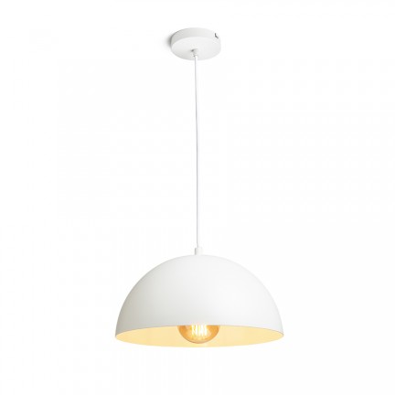 RENDL Hängeleuchte GLADYS 30 Pendelleuchte weiß/weiß 230V LED E27 15W R14107 1
