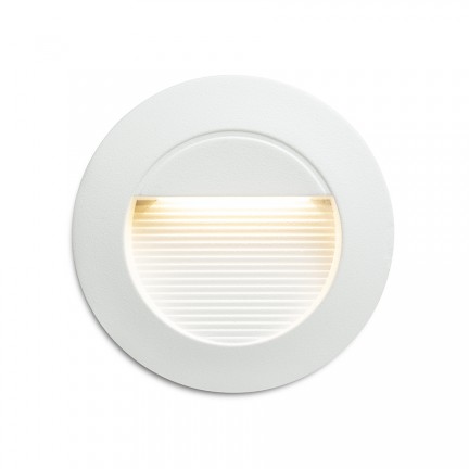 RENDL Aussenleuchte MARCO 70 Einbauleuchte weiß 230V LED 3W IP65 3000K R14142 1