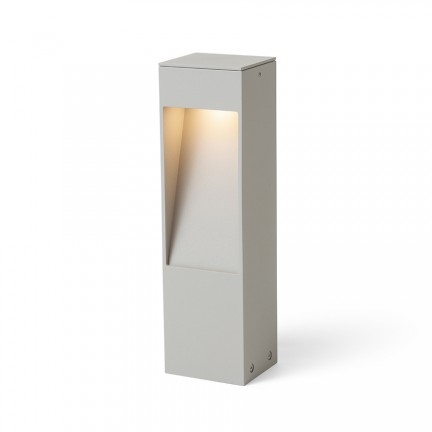 RENDL Aussenleuchte TORIN 30 Standleuchte lichtgrau 230V LED 7W 120° IP65 3000K R14169 1