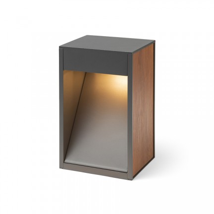 RENDL Aussenleuchte KING 30 Standleuchte anthrazitgrau 230V LED R7s 78mm 7W IP65 R14174 1