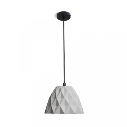 RENDL Hängeleuchte NAPLES Pendelleuchte Beton 230V LED E27 7W R14183 1