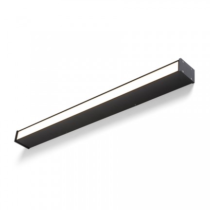 RENDL Aussenleuchte CARME 100 Aufbauleuchte schwarz 230V LED 35W IP65 3000K R14191 1