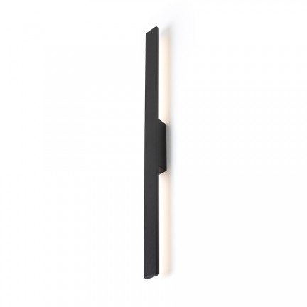RENDL buiten lamp BONAREA 104 wandlamp zwart gesatineerd acryl 230V LED 18W 120° IP54 3000K R14192 1
