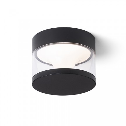RENDL Aussenleuchte BRENDA Aufbauleuchte schwarz 230V LED LED 9W IP65 3000K R14202 1