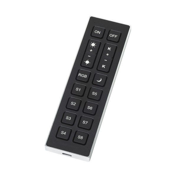 RENDL Ultra-thin railsysteem VEGA TUYA remote control zwart/zilvergrijs R14271 1