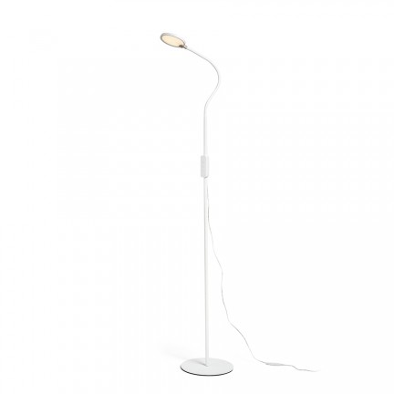 RENDL Stehlampe CELESTE DIMM Standleuchte weiß 230V LED 5W 100° 3000K R14280 1