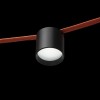 RENDL Ultra-thin sínes rendszerek CODI a WEGA/WAWE rendszerekhez fekete 24= LED 6W 110° 3000K 4000K 6500K R14316 6