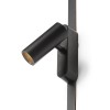 RENDL Sistema de carrile Ultra-thin LOKI 8 Para el sistema VEGA/WAVE negro 24= LED 6W 24° 3000K 4000K 6500K R14317 9