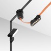 RENDL Ultra-thin track system OXONIA 11 with tilt-function for the VEGA/WAVE system black 24= LED 6W 110° 3000K 4000K 6500K R14321 5