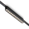 RENDL Sistema de carrile Ultra-thin OXANA 22 Para el sistema VEGA/WAVE negro 24= LED 12W 24° 3000K 4000K 6500K R14324 2