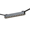 RENDL Sistemi Ultra-thin OXANA 22 per il sistema VEGA/WAVE nero 24= LED 12W 24° 3000K 4000K 6500K R14324 3