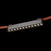 RENDL Ultra-thin railsysteem OXANA 22 for the VEGA/WAVE system zwart 24= LED 12W 24° 3000K 4000K 6500K R14324 5