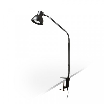 RENDL Tischlampe HARMONY mit der Tischklemme schwarz 230V LED GU10 8W R14377 1