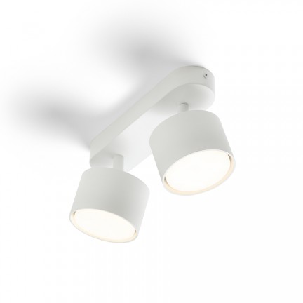 RENDL Spotleuchte PIXEL II Aufbauleuchte weiß 230V LED GX53 2x7W R14404 1
