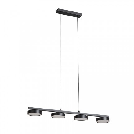 RENDL Hängeleuchte ARETHA IV Pendelleuchte schwarz 230V LED 4x12W 3000K R14424 1