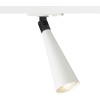 RENDL 1-circuit track system ALEXIS for 1-circuit tracks white/black 230V LED GU10 5W R14468 2