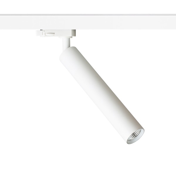 RENDL 3-fase railsysteem DARRIN voor 3f. stroomrail wit 230V LED 6W 24° 3000K R14474 1